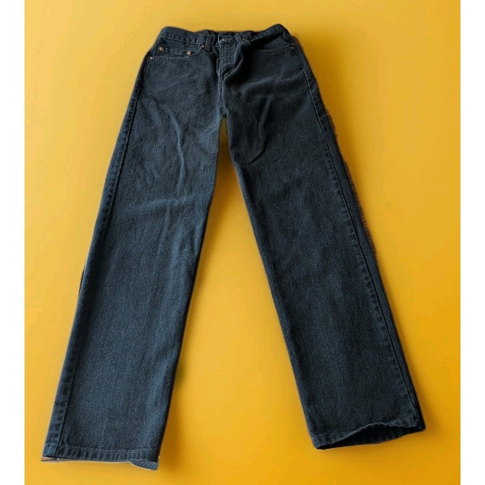 Vntg Levi 550 Jeans 31 x 34 Relaxed Baggy Fit Black 90's Y2K